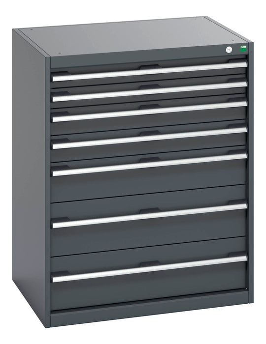 Bott Cubio Drawer Cabinet With 7 Drawers (200Kg) (WxDxH: 800x650x1000mm) - Part No:40020054