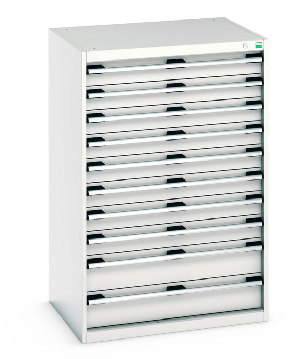 Bott Cubio Drawer Cabinet With 10 Drawers (200Kg) (WxDxH: 800x650x1200mm) - Part No:40020066