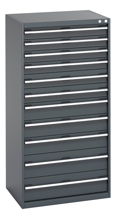 Bott Cubio Drawer Cabinet With 11 Drawers (200Kg) (WxDxH: 800x650x1600mm) - Part No:40020070