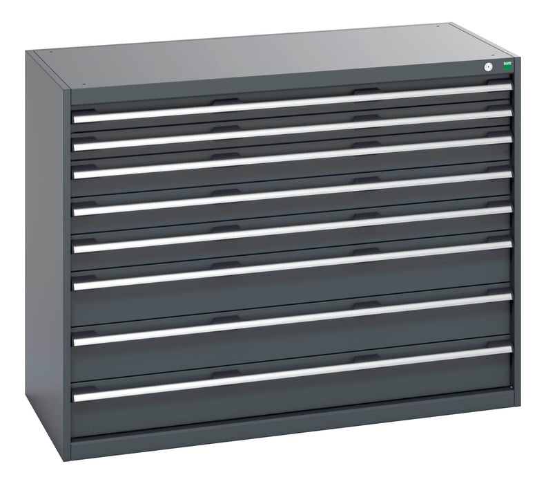 Bott Cubio Drawer Cabinet With 8 Drawers (200Kg) (WxDxH: 1300x650x1000mm) - Part No:40022154