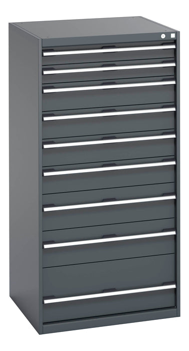 Bott Cubio Drawer Cabinet With 9 Drawers (200Kg) (WxDxH: 800x750x1600mm) - Part No:40028040