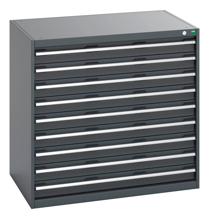 Bott Cubio Drawer Cabinet With 9 Drawers (200Kg) (WxDxH: 1050x750x1000mm) - Part No:40029028