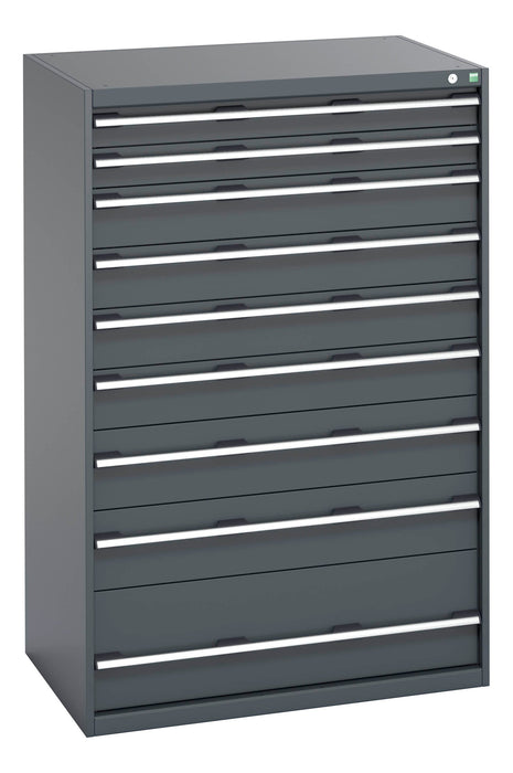 Bott Cubio Drawer Cabinet With 9 Drawers (200Kg) (WxDxH: 1050x750x1600mm) - Part No:40029036