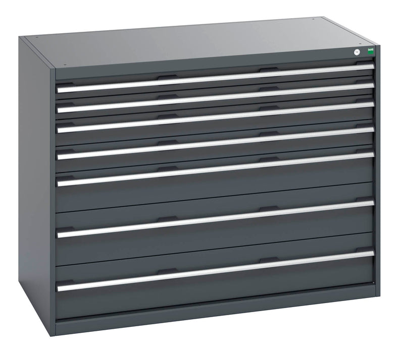 Bott Cubio Drawer Cabinet With 7 Drawers (200Kg) (WxDxH: 1300x750x1000mm) - Part No:40030016