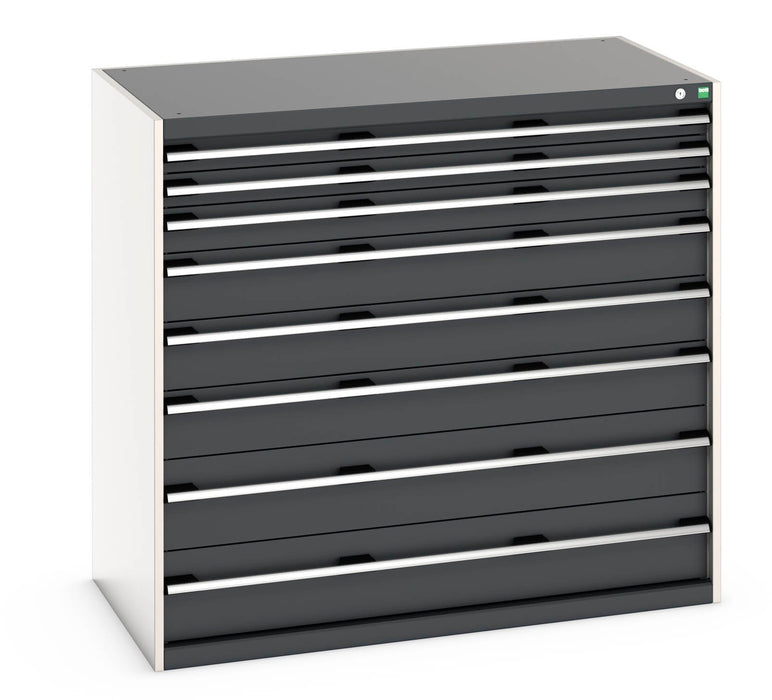 Bott Cubio Drawer Cabinet With 8 Drawers (200Kg) (WxDxH: 1300x750x1200mm) - Part No:40030022