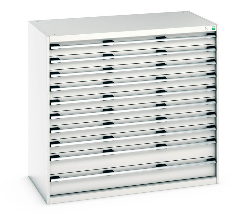 Bott Cubio Drawer Cabinet With 10 Drawers (WxDxH: 1300x750x1200mm) - Part No:40030025