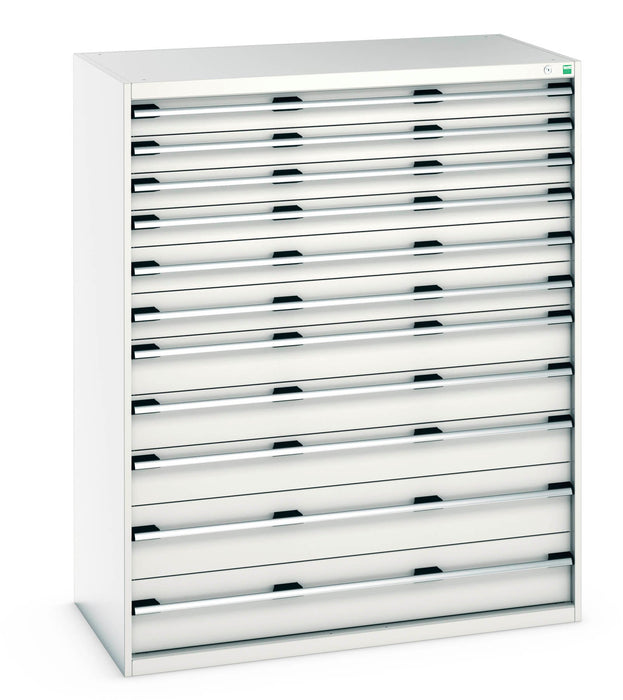 Bott Cubio Drawer Cabinet With 11 Drawers (WxDxH: 1300x750x1600mm) - Part No:40030029
