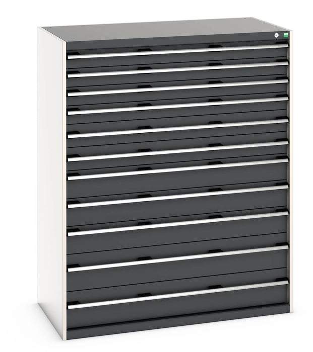 Bott Cubio Drawer Cabinet With 11 Drawers (WxDxH: 1300x750x1600mm) - Part No:40030029
