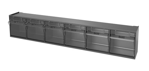 Tilt Box Kit 6 Compartments (Pack Of 3) (WxDxH: 600x96x112mm) - Part No:02513044