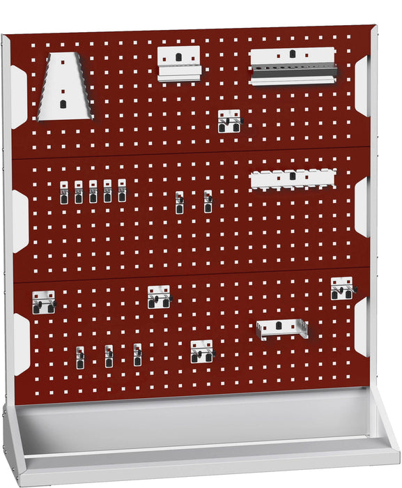 Bott Perfo Panel Rack Single Sided & Hook Kit With 3 Panels, 20 Piece Hook Kit (WxDxH: 1000x550x1125mm) - Part No:16917300