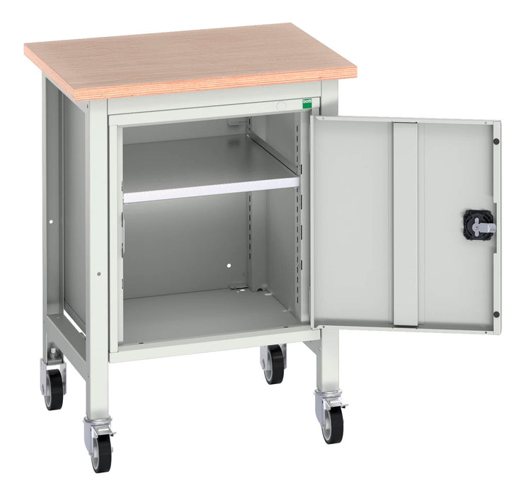 Bott Verso Mobile Workstand With Cupboard & Multiplex Top (WxDxH: 700x600x930mm) - Part No:16922202