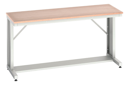 Verso Cantilever Bench With Multiplex Worktop (WxDxH: 1500x600x780mm) - Part No:16922304