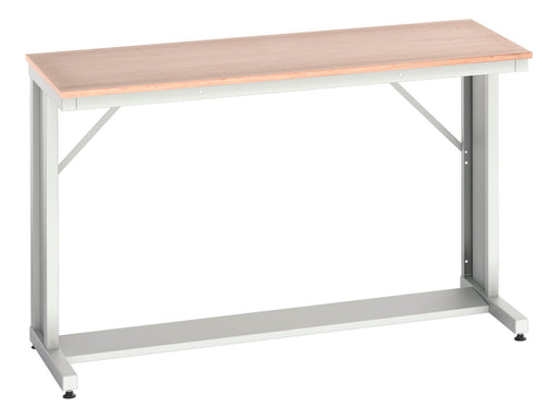 Verso Cantilever Bench With Multiplex Worktop (WxDxH: 1500x600x930mm) - Part No:16922306