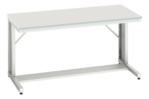 Verso Cantilever Bench With Mfc Worktop (WxDxH: 1500x800x780mm) - Part No:16922325