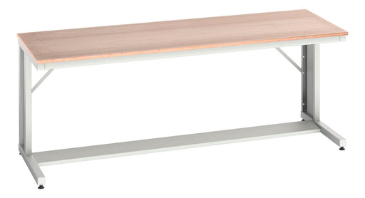 Verso Cantilever Bench With Multiplex Worktop (WxDxH: 2000x800x780mm) - Part No:16922328