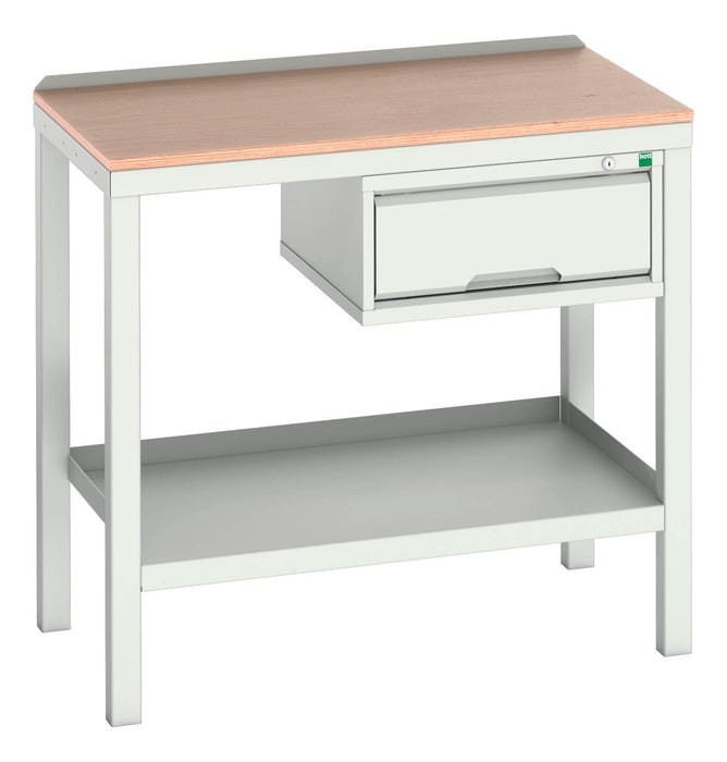 Bott Verso Welded Bench With 1 Drawer Cab & Mpx Top (WxDxH: 1000x600x930mm) - Part No:16922601