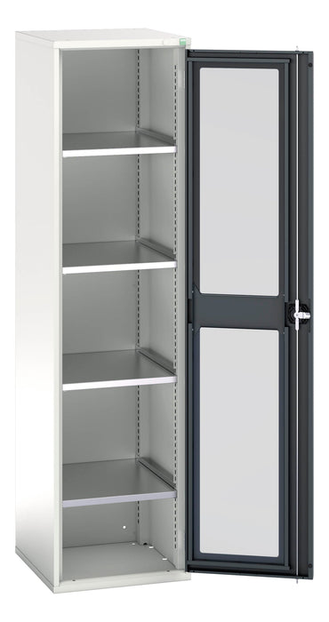Bott Verso Window Door Cupboard With 4 Shelves (WxDxH: 525x550x2000mm) - Part No:16926077