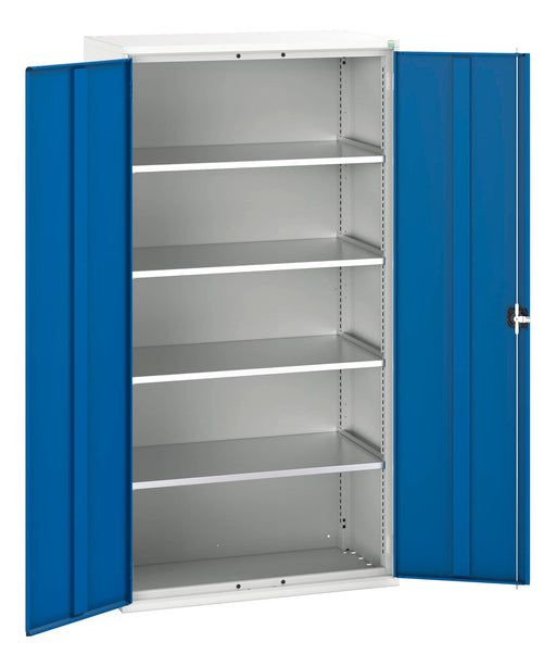 Verso Shelf Cupboard With 4 Shelves (WxDxH: 1050x550x2000mm) - Part No:16926267