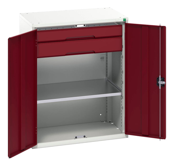 Bott Verso Kitted Cupboard With 1 Shelf, 2 Drawers (WxDxH: 800x550x1000mm) - Part No:16926453