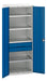 Verso Kitted Cupboard With 4 Shelves, 2 Drawers (WxDxH: 800x550x2000mm) - Part No:16926455