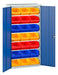 Verso Bin Cupboard With 6 Shelves, 21 Bins (WxDxH: 1050x550x2000mm) - Part No:16926551