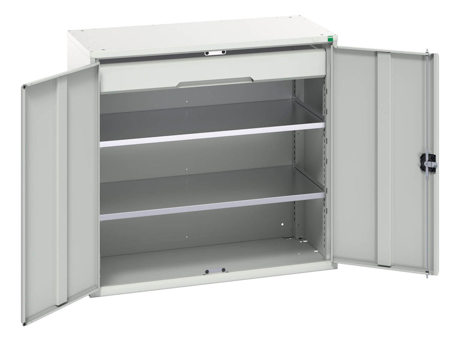Bott Verso Kitted Cupboard With 2 Shelves, 1 Drawer (WxDxH: 1050x550x1000mm) - Part No:16926552