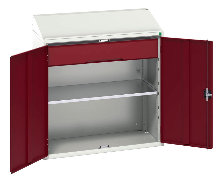 Bott Verso Lectern Cupboard With 1 Shelf, 1 Drawer (WxDxH: 1050x550x1130mm) - Part No:16926590