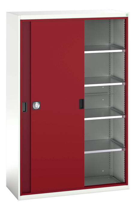 Bott Verso Sliding Door Cupboard With 4 Shelves (WxDxH: 1300x550x2000mm) - Part No:16926671