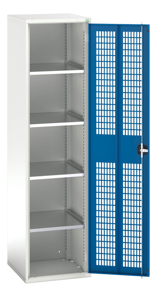 Verso Ventilated Door Cupboard With 4 Shelves (WxDxH: 525x550x2000mm) - Part No:16926723