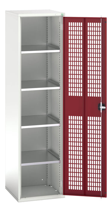 Bott Verso Ventilated Door Cupboard With 4 Shelves (WxDxH: 525x550x2000mm) - Part No:16926723