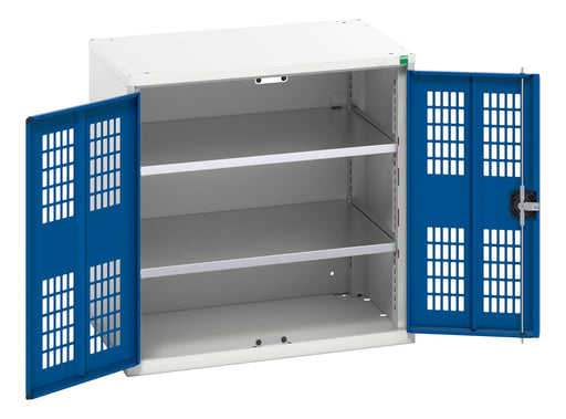 Verso Ventilated Door Cupboard With 2 Shelves (WxDxH: 800x550x800mm) - Part No:16926740