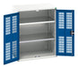 Verso Ventilated Door Cupboard With 2 Shelves (WxDxH: 800x550x1000mm) - Part No:16926742