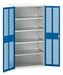 Verso Ventilated Door Cupboard With 4 Shelves (WxDxH: 1050x550x2000mm) - Part No:16926770