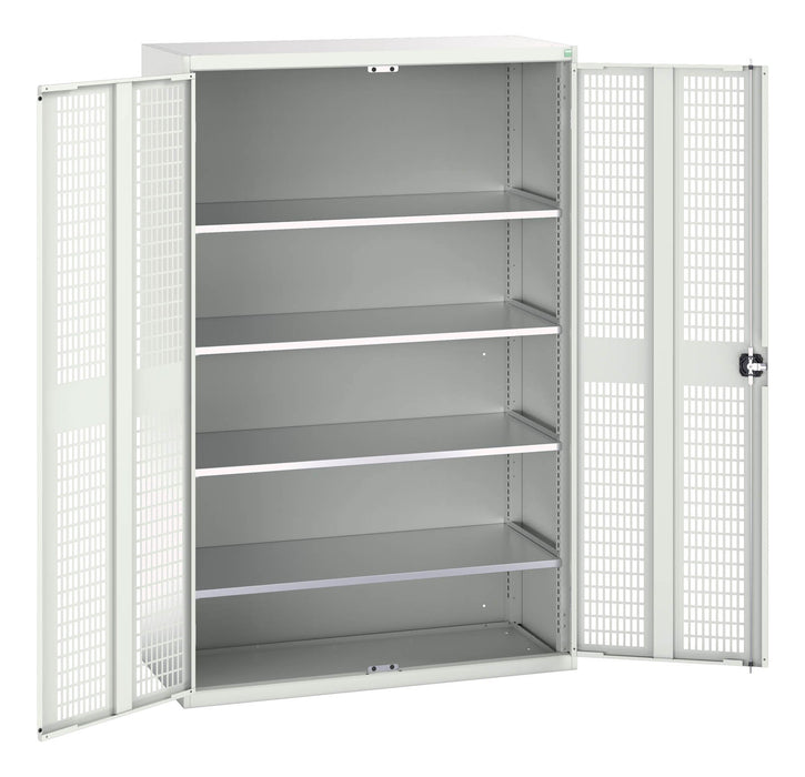 Bott Verso Ventilated Door Cupboard With 4 Shelves (WxDxH: 1300x550x2000mm) - Part No:16926783