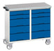 Verso Maintenance Trolley With 10 Drawers And Lino Top (WxDxH: 1050x600x980mm) - Part No:16927100