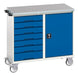 Verso Maintenance Trolley With 7 Drawers, Door And Lino Top (WxDxH: 1050x600x980mm) - Part No:16927126