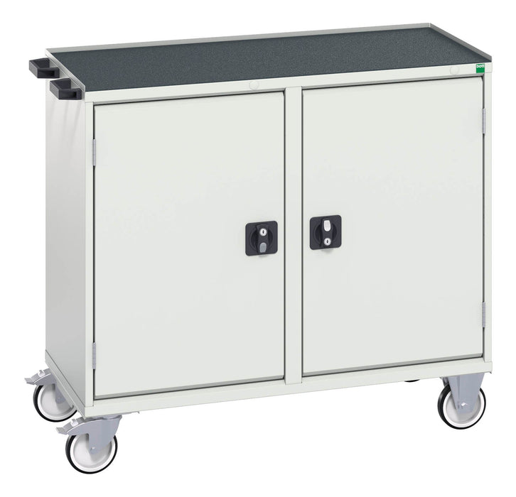 Bott Verso Maintenance Trolley With 2 Doors, 2 Shelves And Top Tray (WxDxH: 1050x550x965mm) - Part No:16927142