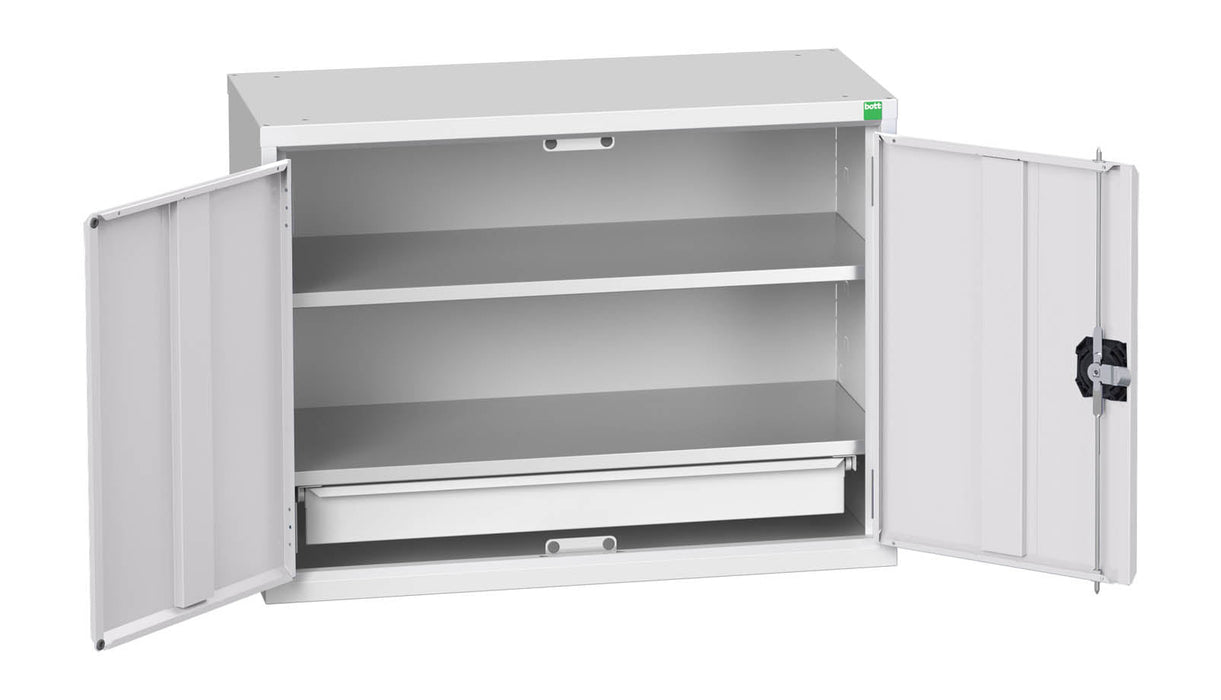 Bott Verso Economy Cupboard With 2 Shelves, 1 Drawer (WxDxH: 800x350x600mm) - Part No:16929103