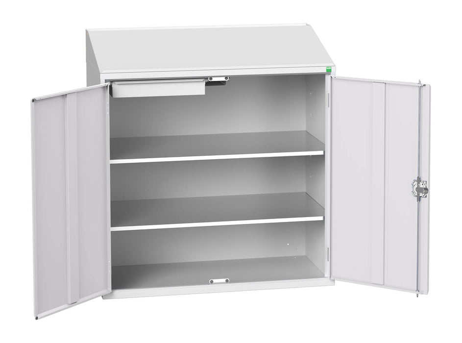 Bott Verso Economy Lectern With 2 Shelves, 1 Drawer (WxDxH: 1050x550x1130mm) - Part No:16929213