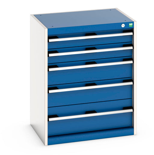 Cubio Drawer Cabinet With 5 Drawers (WxDxH: 650x525x800mm) - Part No:40011046