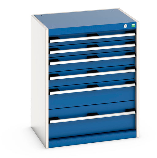 Cubio Drawer Cabinet With 6 Drawers (WxDxH: 650x525x800mm) - Part No:40011047