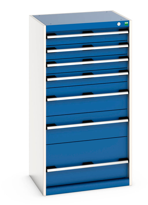 Cubio Drawer Cabinet With 7 Drawers (WxDxH: 650x525x1200mm) - Part No:40011063