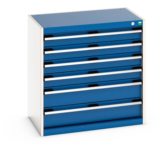 Cubio Drawer Cabinet With 6 Drawers (WxDxH: 800x525x800mm) - Part No:40012019