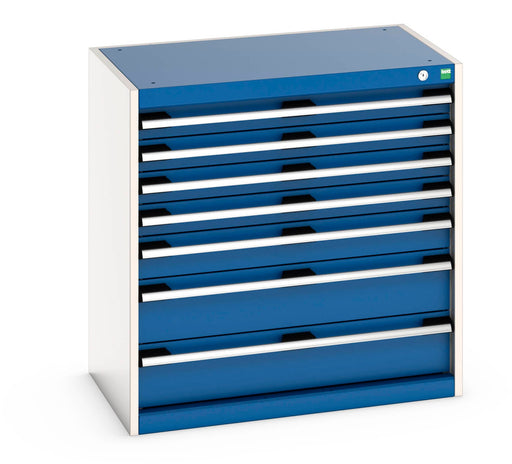 Cubio Drawer Cabinet With 7 Drawers (WxDxH: 800x525x800mm) - Part No:40012021