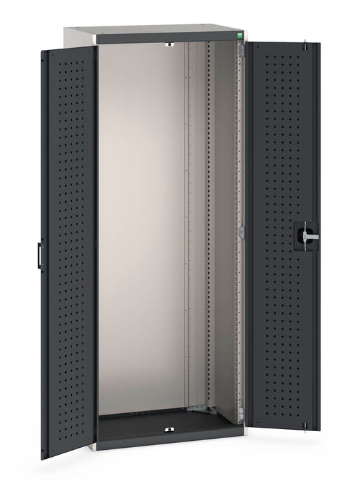 Bott Cubio Cupboard With Perfo Doors (WxDxH: 800x525x2000mm) - Part No:40012059
