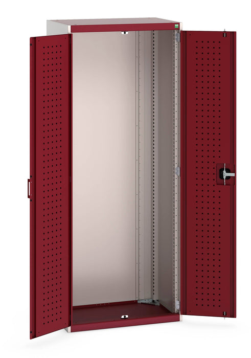 Bott Cubio Cupboard With Perfo Doors (WxDxH: 800x525x2000mm) - Part No:40012059