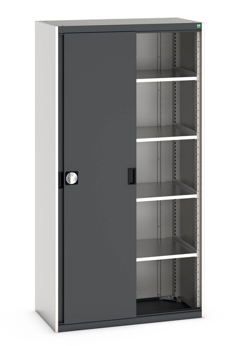 Bott Cubio Cupboard With Sliding Doors & 4 Shelves (WxDxH: 1050x525x2000mm) - Part No:40013071