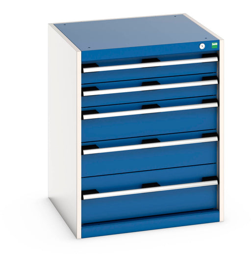 Cubio Drawer Cabinet With 5 Drawers (WxDxH: 650x650x800mm) - Part No:40019035