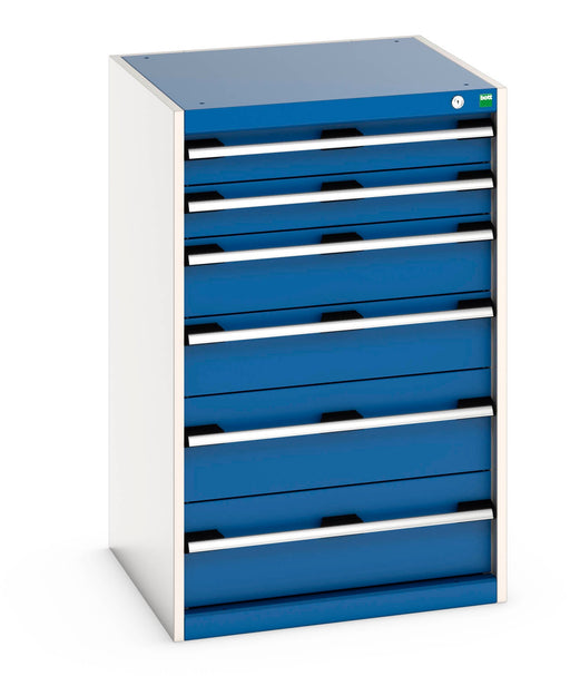 Cubio Drawer Cabinet With 6 Drawers (WxDxH: 650x650x1000mm) - Part No:40019059