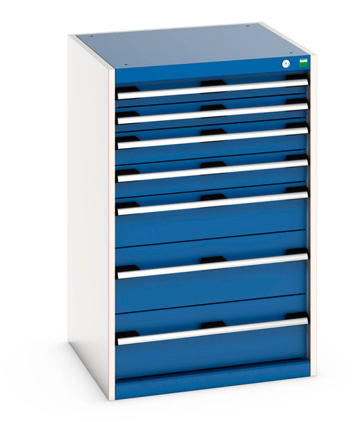 Cubio Drawer Cabinet With 7 Drawers (WxDxH: 650x650x1000mm) - Part No:40019063